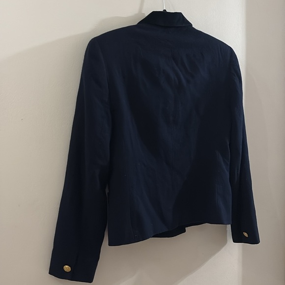 Brooks Brothers Elegant navy blue Women's military style blazer - size 6 - Picture 5 of 5